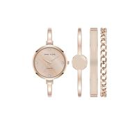 Anne Klein Femme Analogique Quartz Japonais Montre avec Bracelet en Métal AK/5142BHST