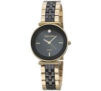 Anne Klein Femme Analogue Mouvement à Quartz Japonais Montre avec Bracelet en Céramique AK/3158BKGB