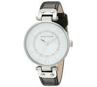 Anne Klein Women's Leather Strap Watch