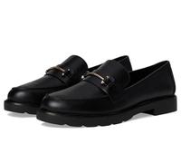 Anne Klein Femme Emme Semelle de Mocassin, Noir Lisse, 39 EU