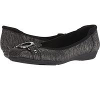 Anne Klein Femme Umeko Ballet Flat Ballerines, Étain Multicolore, 40 EU