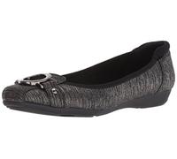 Anne Klein Femme Umeko Ballet Flat Ballerines, Étain Multicolore, 40 EU