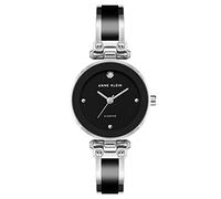 Anne Klein Femmes Analogique Quartz Japonais Montre avec Bracelet en Métal AK/1981BKSV