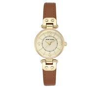 Anne Klein Women's Leather Strap Watch