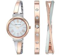 Anne Klein Montre bracelet en cristal pour femmes, AK/2245RTST