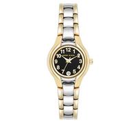 Anne Klein Montre bracelet pour femme avec fonction date, Noir/bicolore