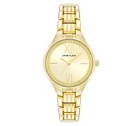 Anne Klein montre ronde en or pour dames AK/4060CHGB