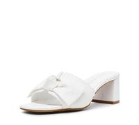 Anne Klein Sandales à talons Kizmet pour femme, blanc, 39 EU
