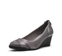 Anne Klein Timeout Escarpins à Talon compensé pour Femme, étain, 41.5 EU