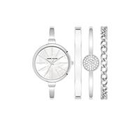 Anne Klein Women's Bangle Watch and Bracelet Set