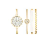 Anne Klein Women's Bangle Watch and Bracelet Set