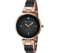 Anne Klein Women's Genuine Diamond Dial Bangle Watch