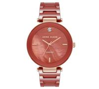 Anne Klein Women's Genuine Diamond Dial Ceramic Bracelet Watch
