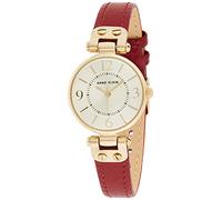 Anne Klein Women's Leather Strap Watch