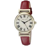 Anne Klein Women's Leather Strap Watch