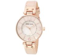 Anne Klein Women's Leather Strap Watch