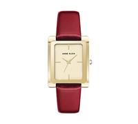 Anne Klein Women's Leather Strap Watch