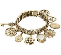 Anne Klein – Montre bracelet femme Premium 10/8096 avec breloques, ornée de cristaux