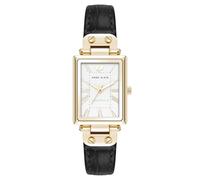 Anne Klein Women's Sustainable Croco-Grain Leather Strap Watch, AK/5152