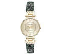 Anne Klein Women's Sustainable Leather Strap Watch, AK/5144