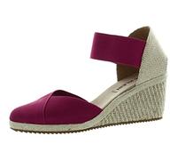 Anne Klein Women's Zoey Wedge Sandal, Fuschia, 5.5