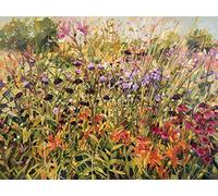 Anne-Marie Butlin Toile imprimée 60 x 80cm (Champs de Lys)