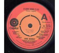 ANNE MURRAY - A LOVE SONG 7 INCH (7" 45) UK CAPITOL 1973