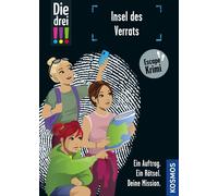 Anne Scheller D Die drei , Insel des Verrats: Escape-Krimi - Ein Auft (Poche)