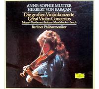 Anne-Sophie Mutter - Die großen Violinkonzerte / Great Violin Concertos (von Mozart, Beethoven, Brahms, Mendelssohn und Bruch) [Vinyl Schallplatte] [4 LP Box-Set]