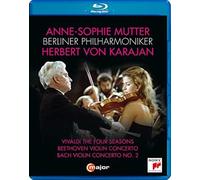 Anne-Sophie Mutter joue Bach, Beethoven et Vivaldi. Karajan.