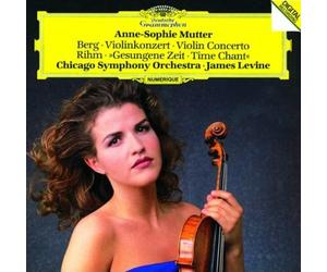 Anne-Sophie Mutter, Violine - Berg - Rihm: Violinkonzerte {Mutter/Chicago Symphony Orchestra/Levine} (UK Import)