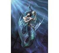 Anne Stokes Carte de vœux Motif ruine du marin