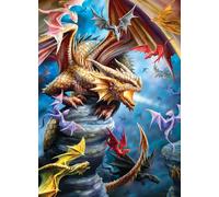 Anne Stokes - Clan De Dragons - Puzzle 1000 Pièces