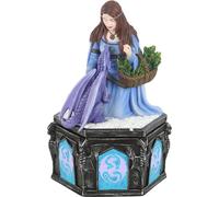 Anne Stokes - Coffret à bijoux "Dragon Friendship" SD6469 (Taille unique) (Bleu/Noir)