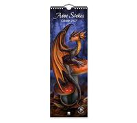 Anne Stokes Slim Calendar 2027 (Art Calendar)