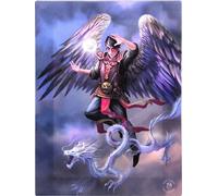 Anne Stokes - Tableau "Air Elemental Wizard", Canvas SD5186 (25 cm x 19 cm) (Multicolore)