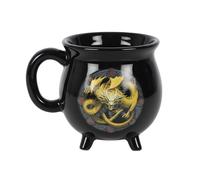 Anne Stokes - Tasse avec changement de couleur "Imbolc", Bouilloire SD4076 (Taille unique) (Noir/Jaune)