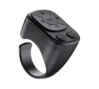 Anneau à distance téléphone portable anneau Bluetooth télécommande Compatible Bluetooth Page Turner anneau Scroller obturateur caméra courte vidéo et musique télécommande avec les téléphones Android