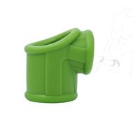 Anneau à perles vert avec design ajustable