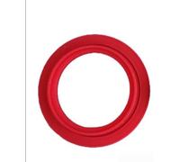 Anneau à vapeur en silicone pour machines à expresso - Compatible avec Sage for Breville Grouphead Joint EM69116 Kit de réparation de joint haute température rouge, 51 mm (1 pièce)