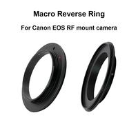 Anneau adaptateur Macro inversé pour Canon EOS RF,49/52/55/58/62/67/72/77mm,pour Canon EOS R EOS RP EOS R5 EOS R6 EOS R7 - Type 72mm