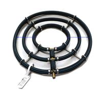 Anneau aérateur japonais pour bassin à carpes Koi, aération et oxygénation, diffuseur pour le bassin à carpes Koi ainsi que pour l'enrichissement en oxygène du bassin de jardin (3 boucles / Ø35cm)