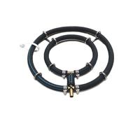 Anneau aérateur japonais pour bassin à carpes Koi, aération et oxygénation, diffuseur pour le bassin à carpes Koi ainsi que pour l'enrichissement en oxygène du bassin de jardin (2 boucles / Ø25cm)