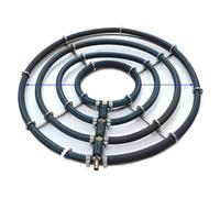 Anneau aérateur japonais pour bassin à carpes Koi, aération et oxygénation, diffuseur pour le bassin à carpes Koi ainsi que pour l'enrichissement en oxygène du bassin de jardin (4 boucles / Ø45cm)