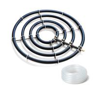 Anneau Aérateur Japonais pour étang, Aérateur et Oxygénation, Diamètre de 45cm, Diffuseur pour Le Bassin à carpes Koi pour l'enrichissement en oxygène, étang de Jardin, Aquarium