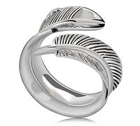 Anneau ajusté pour femmes, S925 Vintage Personnalité Personnalité Anneau de doigt ouvert pour les bijoux de fête d'anniversaire de mariage