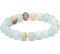 Anneau amazonite élastique -- 3mm