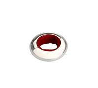 Anneau anti-goutte magnétique de 5 cm de diamètre - Plaqué argent de qualité supérieure - Pour bouteilles de vin et bouteilles