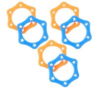 Anneau Anti-roulis pour Microphone en Silicone, 6 Pièces, Six-corner Plusieurs styles