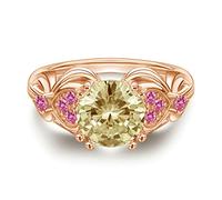 Anneau argenté Sterling Silver Jewellery Cadeaux pour sa bague de bande de fiançailles de promesse de mariage en zircone cubique